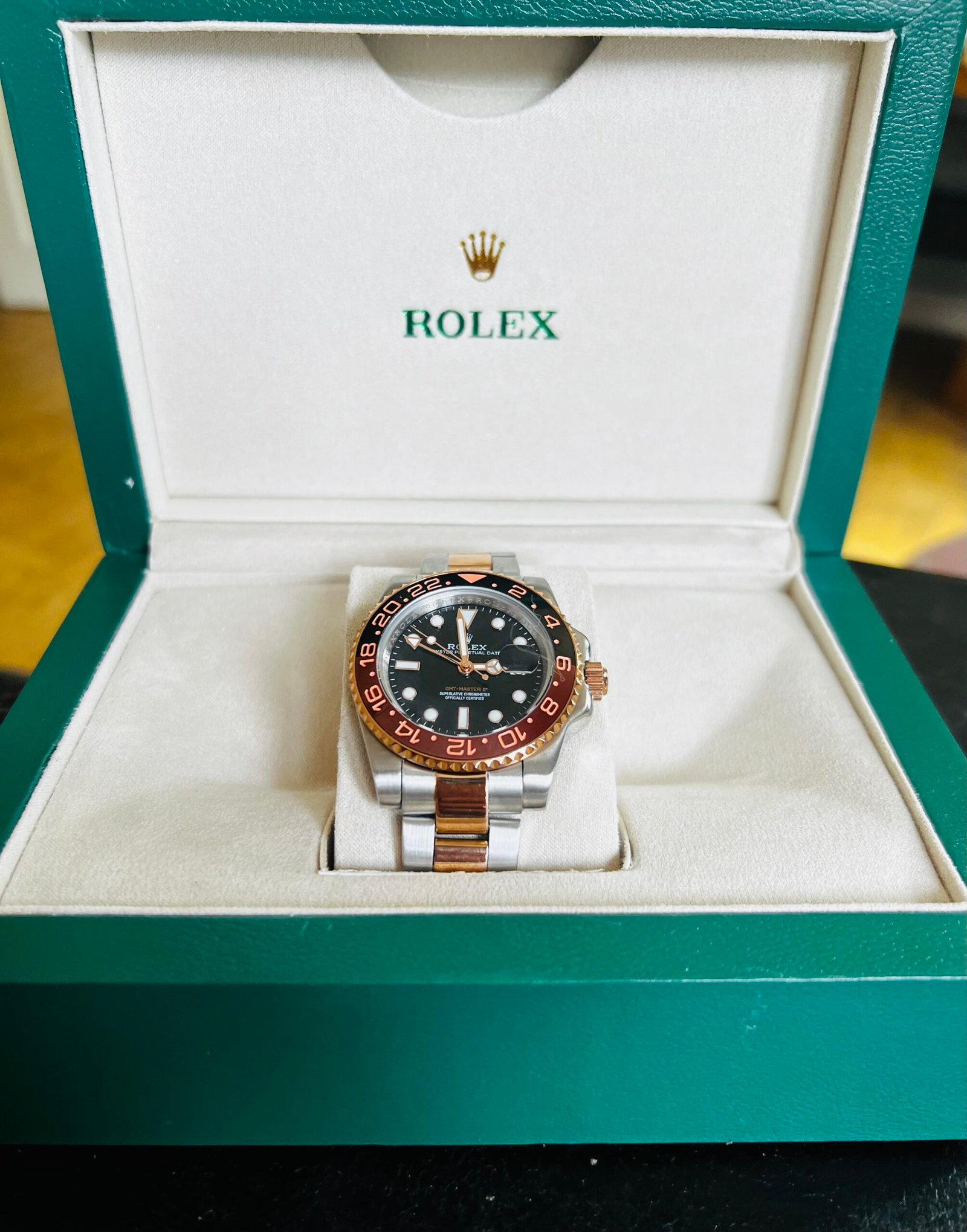 GMT-Master II “Root Beer” Swiss Clone