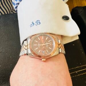 Datejust Two-Tone Everose Swiss  Clone